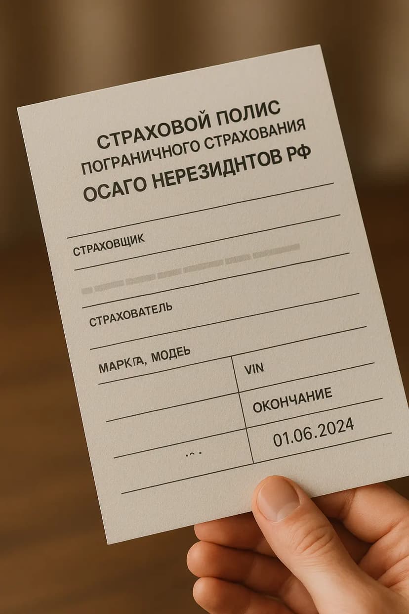 Российское ОСАГО для нерезидентов